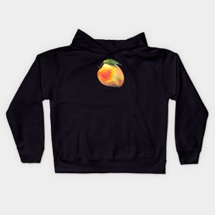 Watercolor Mango Kids Hoodie